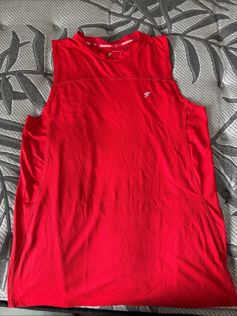 Active  Bright Red Muscle Tank Top
